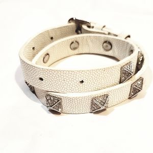 White Wrap Bracelet